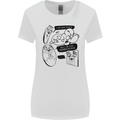 Storage Evolution HD Drive USB Stick CD Retro Womens Wider Cut T-Shirt White