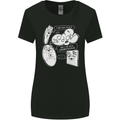 Storage Evolution HD Drive USB Stick CD Womens Wider Cut T-Shirt Black