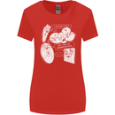 Storage Evolution HD Drive USB Stick CD Womens Wider Cut T-Shirt Red