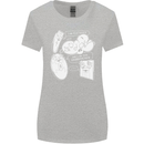 Storage Evolution HD Drive USB Stick CD Womens Wider Cut T-Shirt Sports Grey