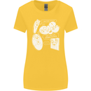 Storage Evolution HD Drive USB Stick CD Womens Wider Cut T-Shirt Yellow