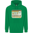 Storage Evolution Retro CD HD Drive USB Stick Childrens Kids Hoodie Irish Green