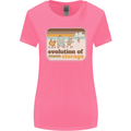 Storage Evolution Retro CD HD Drive USB Stick Womens Wider Cut T-Shirt Azalea