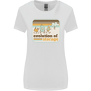Storage Evolution Retro CD HD Drive USB Stick Womens Wider Cut T-Shirt White