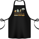 Storage Evolution Retro HD Drive USB Stick CD Cotton Apron 100% Organic Black