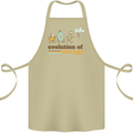 Storage Evolution Retro HD Drive USB Stick CD Cotton Apron 100% Organic Khaki