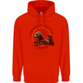 Straight Outta Japan Funny Childrens Kids Hoodie Bright Red