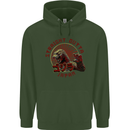 Straight Outta Japan Funny Childrens Kids Hoodie Forest Green