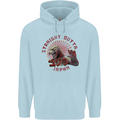 Straight Outta Japan Funny Childrens Kids Hoodie Light Blue