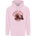 Straight Outta Japan Funny Childrens Kids Hoodie Light Pink