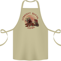 Straight Outta Japan Funny Cotton Apron 100% Organic Khaki