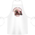 Straight Outta Japan Funny Cotton Apron 100% Organic White