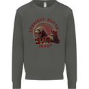 Straight Outta Japan Funny Kids Sweatshirt Jumper Storm Grey