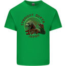Straight Outta Japan Funny Kids T-Shirt Childrens Irish Green