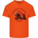 Straight Outta Japan Funny Kids T-Shirt Childrens Orange