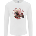 Straight Outta Japan Funny Mens Long Sleeve T-Shirt White