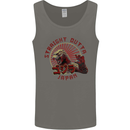 Straight Outta Japan Funny Mens Vest Tank Top Charcoal