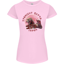 Straight Outta Japan Funny Womens Petite Cut T-Shirt Light Pink