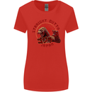 Straight Outta Japan Funny Womens Wider Cut T-Shirt Red