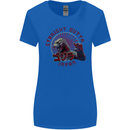 Straight Outta Japan Funny Womens Wider Cut T-Shirt Royal Blue
