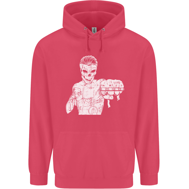 Street Fighter MMA Bare Knuckle Fighting Childrens Kids Hoodie Heliconia