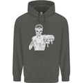 Street Fighter MMA Bare Knuckle Fighting Childrens Kids Hoodie Storm Grey