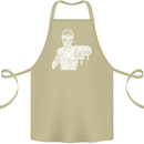 Street Fighter MMA Bare Knuckle Fighting Cotton Apron 100% Organic Khaki
