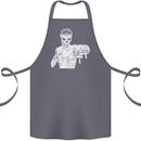 Street Fighter MMA Bare Knuckle Fighting Cotton Apron 100% Organic Steel