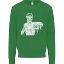 Street Fighter MMA Bare Knuckle Fighting Kids Sweatshirt Jumper Irish Green