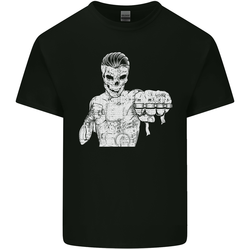 Street Fighter MMA Bare Knuckle Fighting Kids T-Shirt Childrens Black