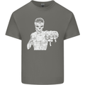 Street Fighter MMA Bare Knuckle Fighting Kids T-Shirt Childrens Charcoal