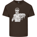 Street Fighter MMA Bare Knuckle Fighting Kids T-Shirt Childrens Chocolate