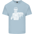 Street Fighter MMA Bare Knuckle Fighting Kids T-Shirt Childrens Light Blue