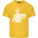 Street Fighter MMA Bare Knuckle Fighting Kids T-Shirt Childrens Yellow