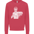 Street Fighter MMA Bare Knuckle Fighting Mens Sweatshirt Jumper Heliconia
