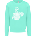 Street Fighter MMA Bare Knuckle Fighting Mens Sweatshirt Jumper Peppermint