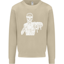 Street Fighter MMA Bare Knuckle Fighting Mens Sweatshirt Jumper Sand