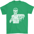 Street Fighter MMA Bare Knuckle Fighting Mens T-Shirt Cotton Gildan Irish Green