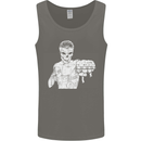Street Fighter MMA Bare Knuckle Fighting Mens Vest Tank Top Charcoal