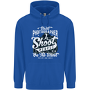 Street Photographer Photography Funny Childrens Kids Hoodie Royal Blue