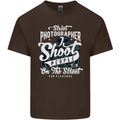 Street Photographer Photography Funny Mens Cotton T-Shirt Tee Top Dark Chocolate