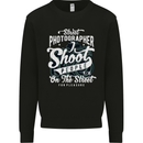 Street Photographer Photography Funny Mens Sweatshirt Jumper Black
