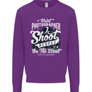 Street Photographer Photography Funny Mens Sweatshirt Jumper Purple