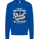 Street Photographer Photography Funny Mens Sweatshirt Jumper Royal Blue