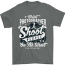 Street Photographer Photography Funny Mens T-Shirt Cotton Gildan Charcoal