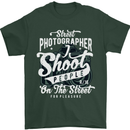 Street Photographer Photography Funny Mens T-Shirt Cotton Gildan Forest Green