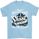 Street Photographer Photography Funny Mens T-Shirt Cotton Gildan Light Blue