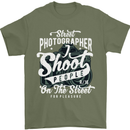Street Photographer Photography Funny Mens T-Shirt Cotton Gildan Military Green