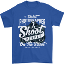 Street Photographer Photography Funny Mens T-Shirt Cotton Gildan Royal Blue