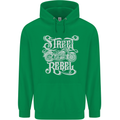Street Rebel Motorcycles Motorbike Biker Mens 80% Cotton Hoodie Irish Green